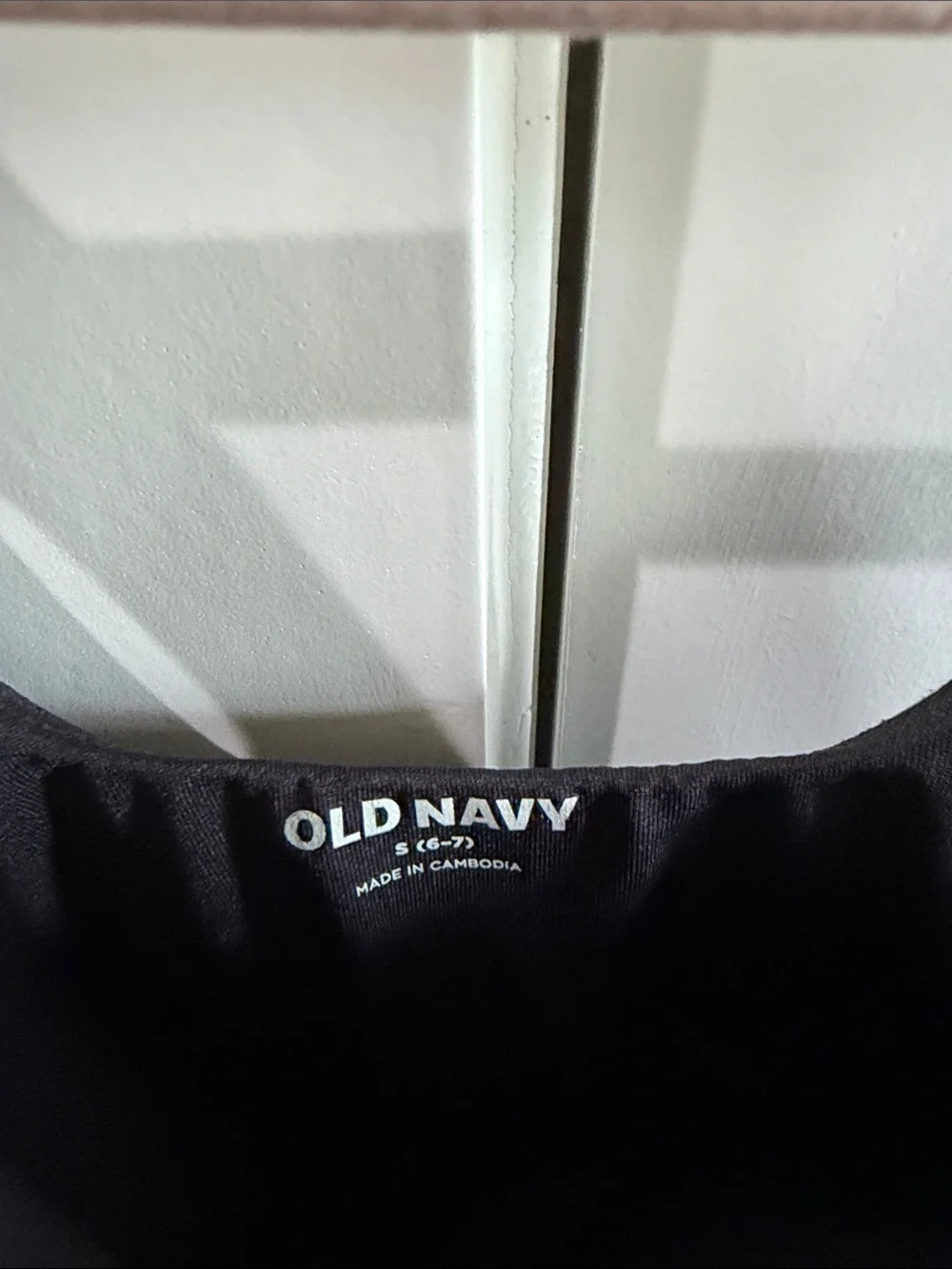 Old Navy SzS (6/7) Black Sleeveless Tank Dress for Girls